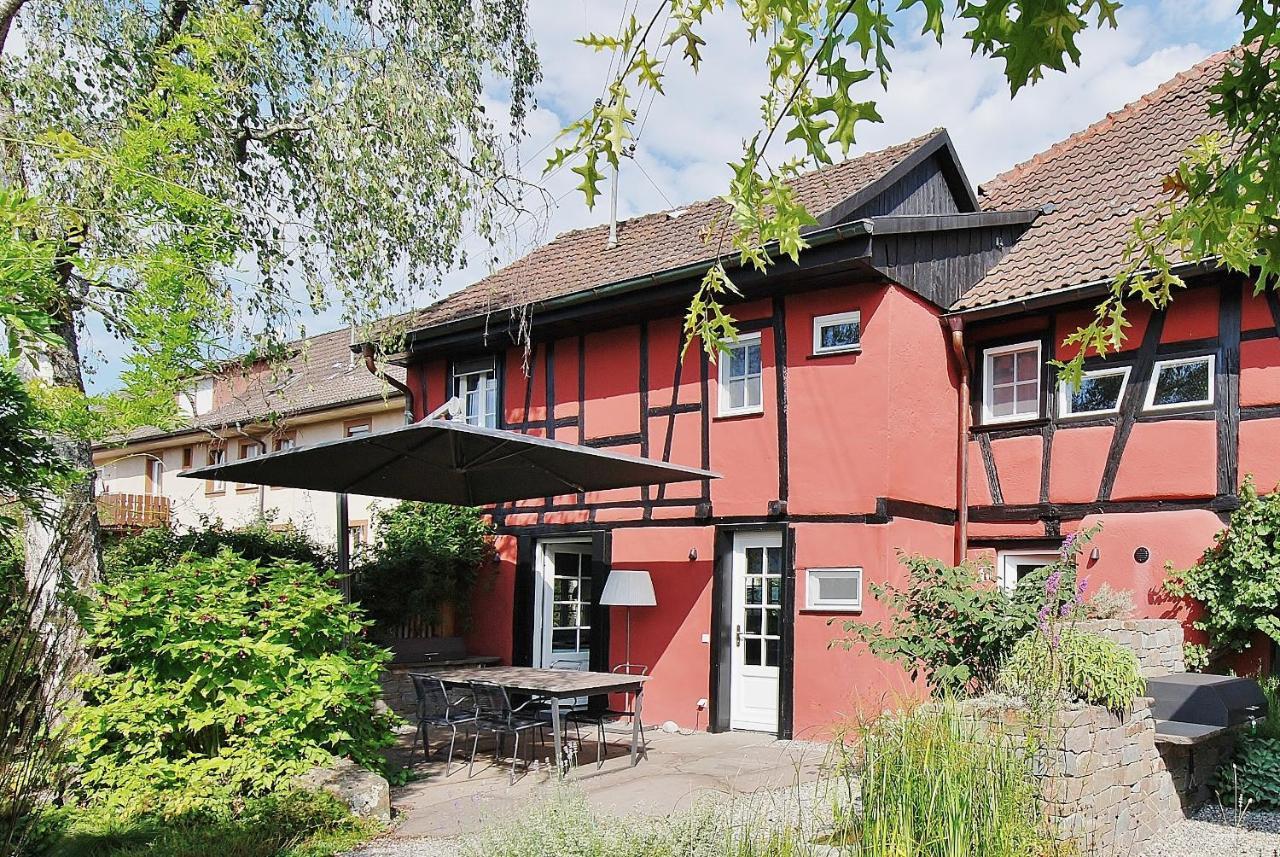 Ferienhaus Oberstaader Fewo Maisonette Ohningen Exteriér fotografie